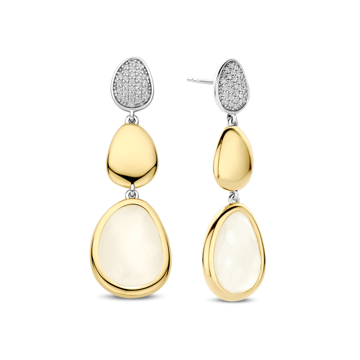 Ti Sento Milano Puces d'oreilles Pebble 78028MW