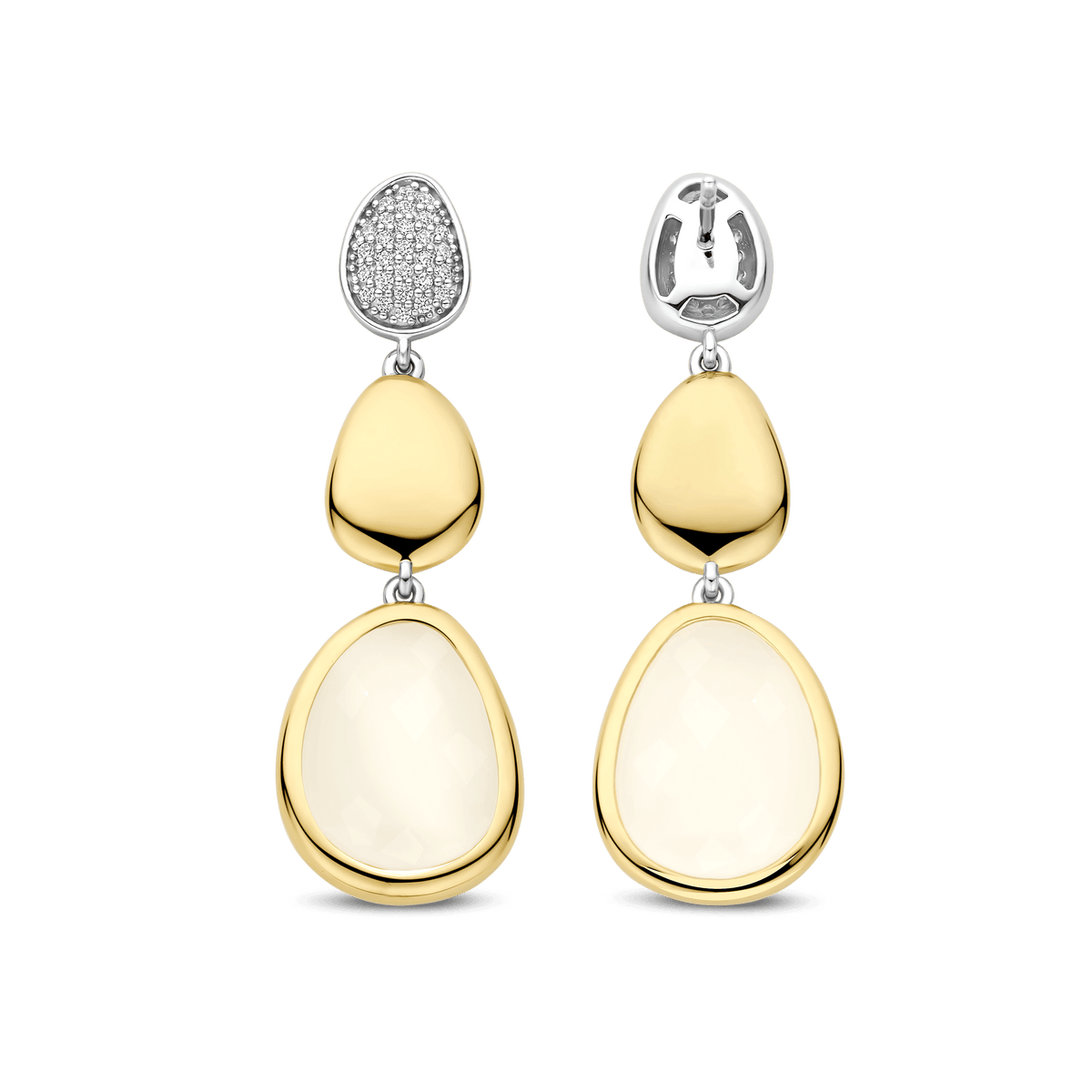 Ti Sento Milano Puces d'oreilles Pebble 78028MW