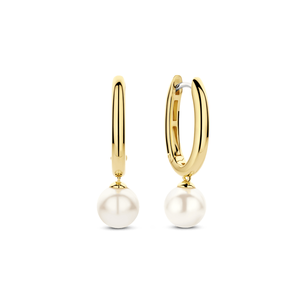 Ti Sento Milano Boucles d'oreilles pendantes Perles 78043YP