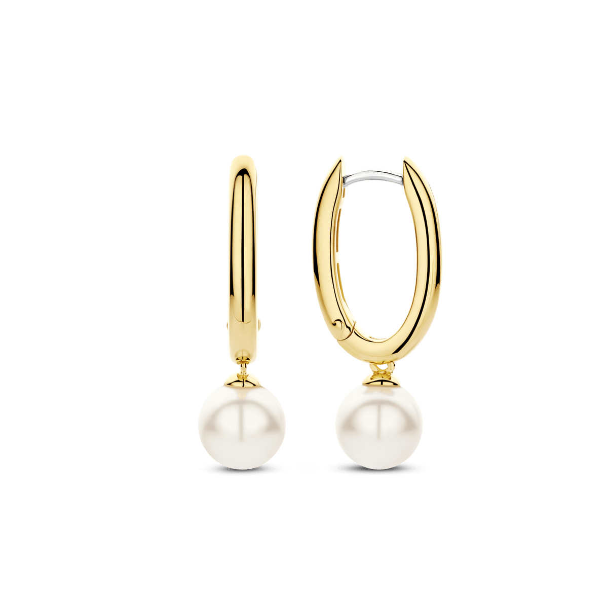 Ti Sento Milano Boucles d'oreilles pendantes Perles 78043YP