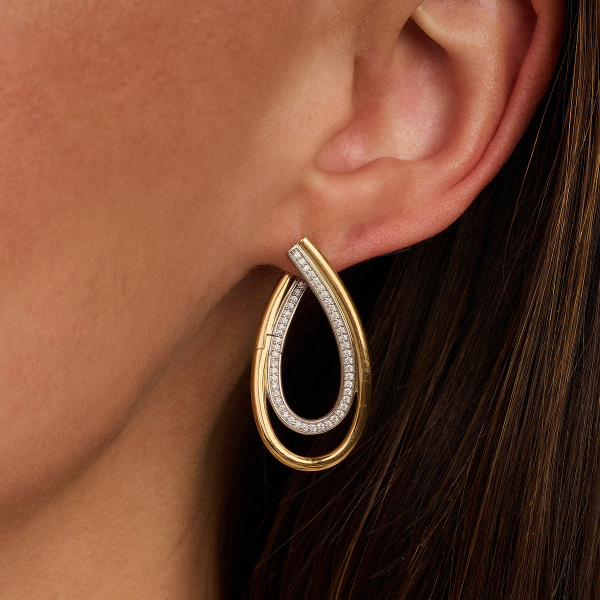 Ti Sento Milano Boucles d'oreilles pendantes Pebble 78051ZY