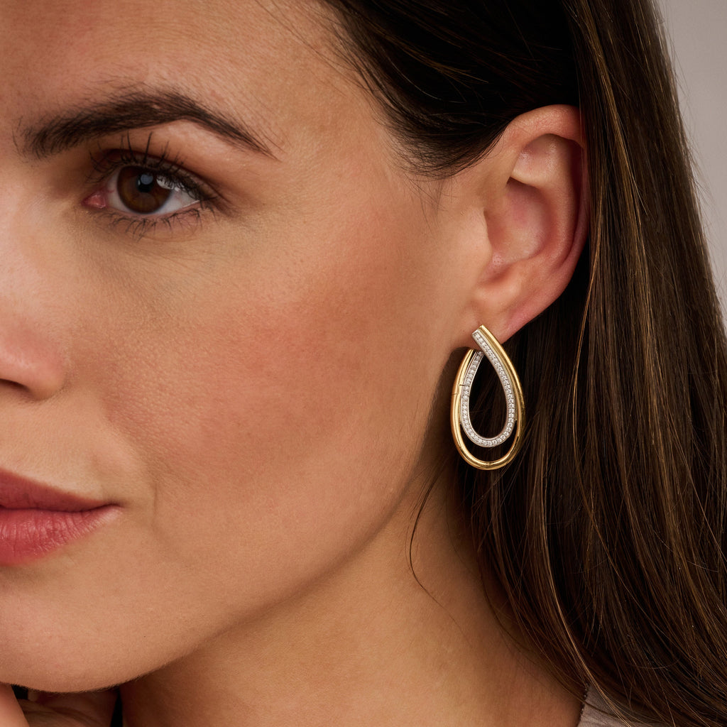 Ti Sento Milano Boucles d'oreilles pendantes Pebble 78051ZY