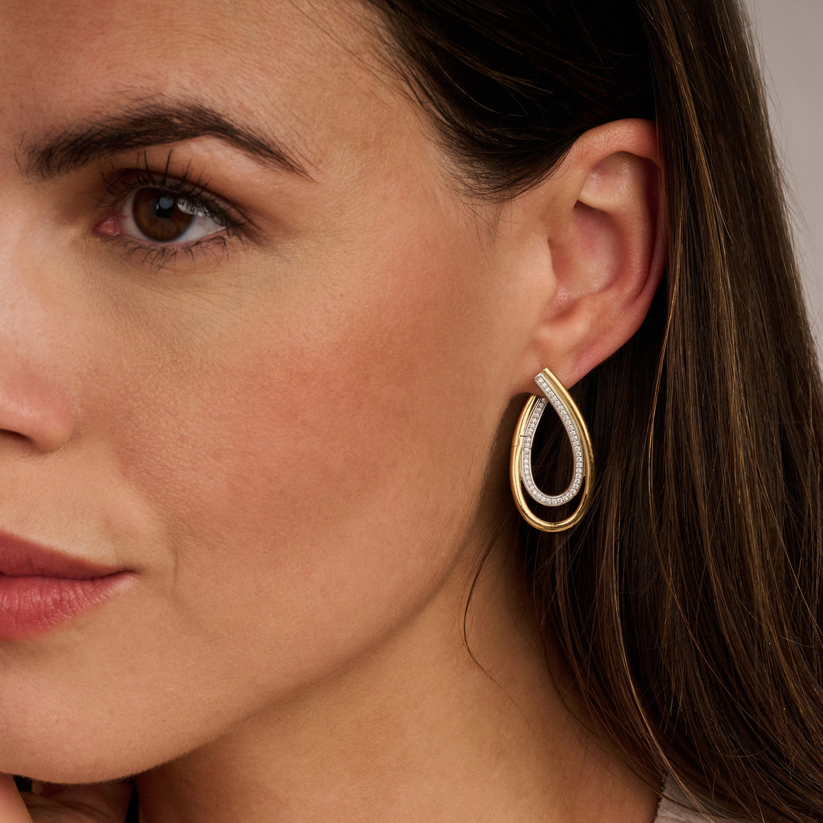 Ti Sento Milano Boucles d'oreilles pendantes Pebble 78051ZY