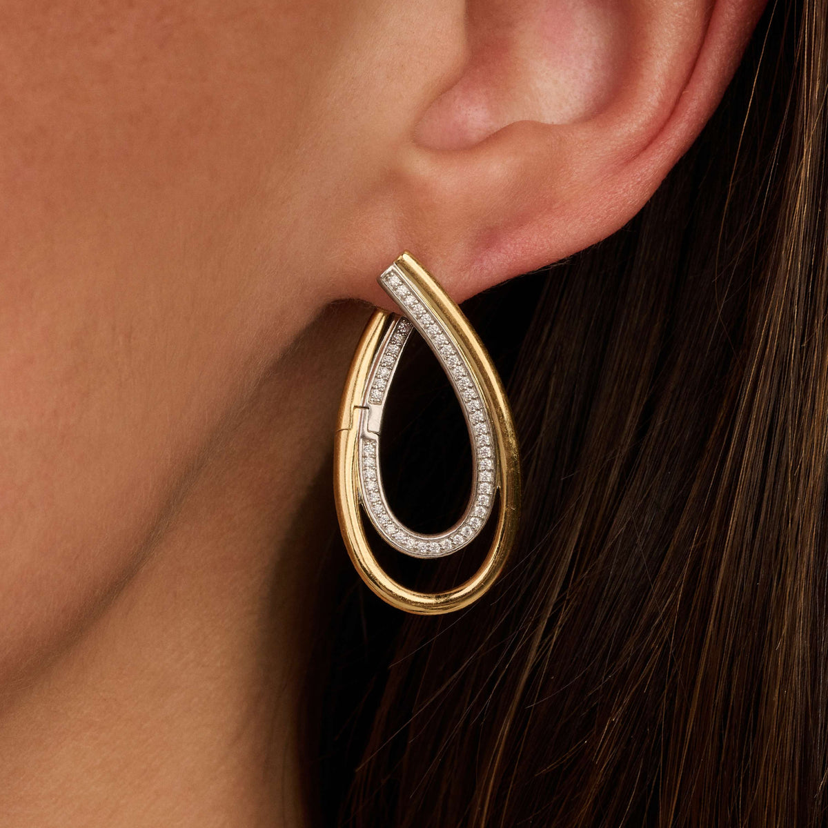 Ti Sento Milano Boucles d'oreilles pendantes Pebble 78051ZY