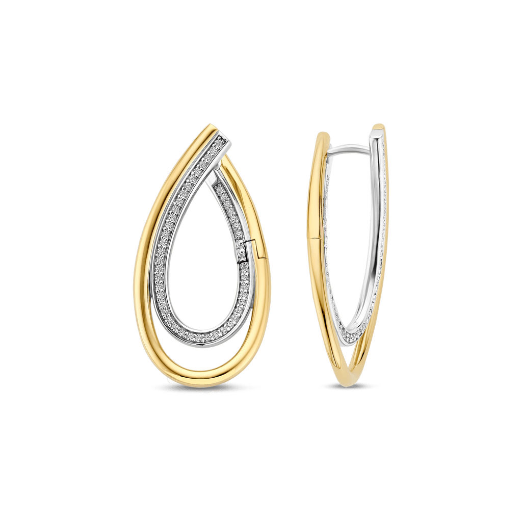 Ti Sento Milano Boucles d'oreilles pendantes Pebble 78051ZY