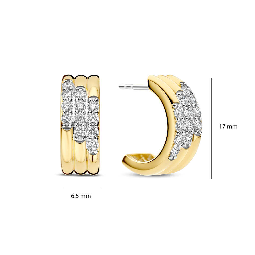 Ti Sento Milano Puces d'oreilles Classics 78053ZY