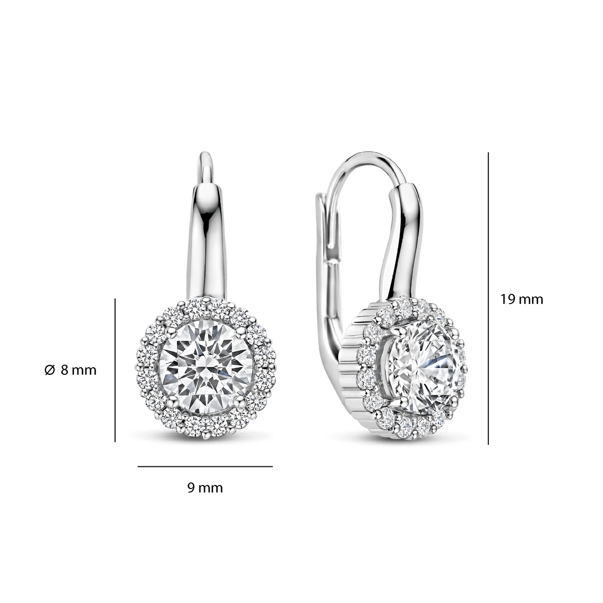 Ti Sento Milano Boucles d'oreilles pendantes Classics 78056ZI