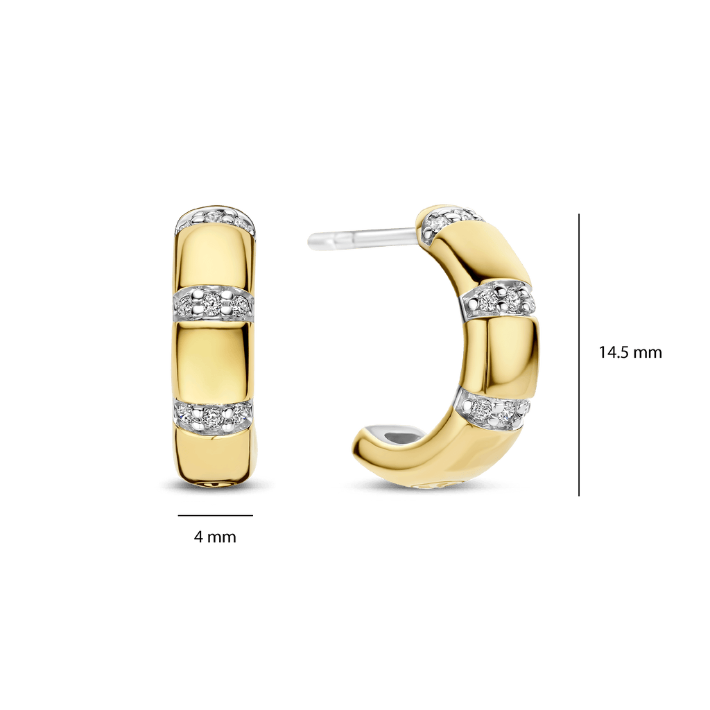 Ti Sento Milano Puces d'oreilles Vintage 78058ZY