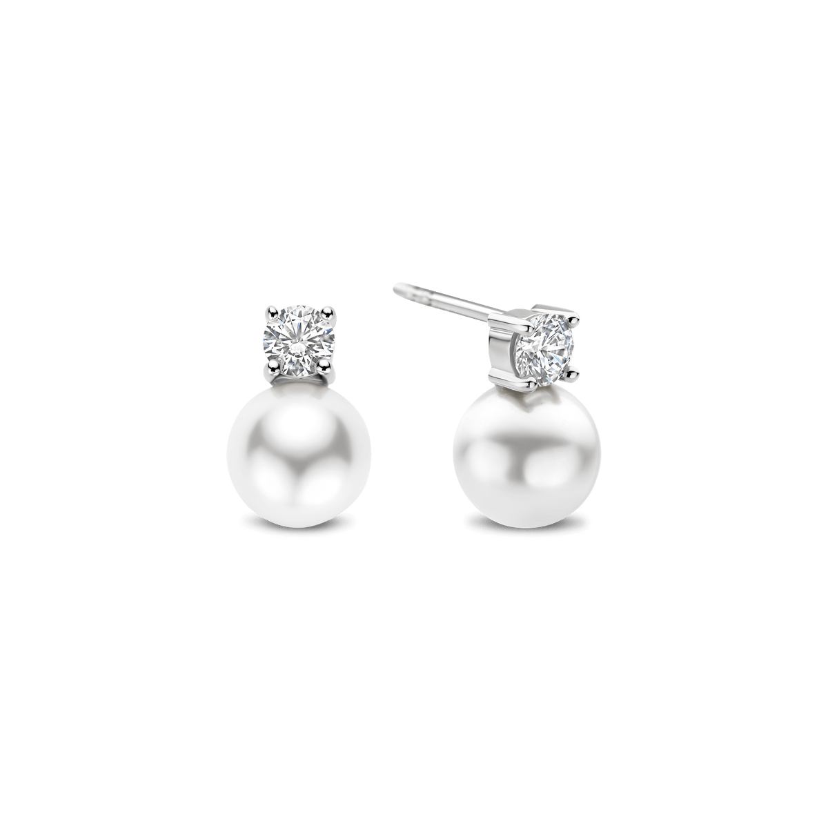 Ti Sento Milano Puces d'oreilles Perles 78060PW