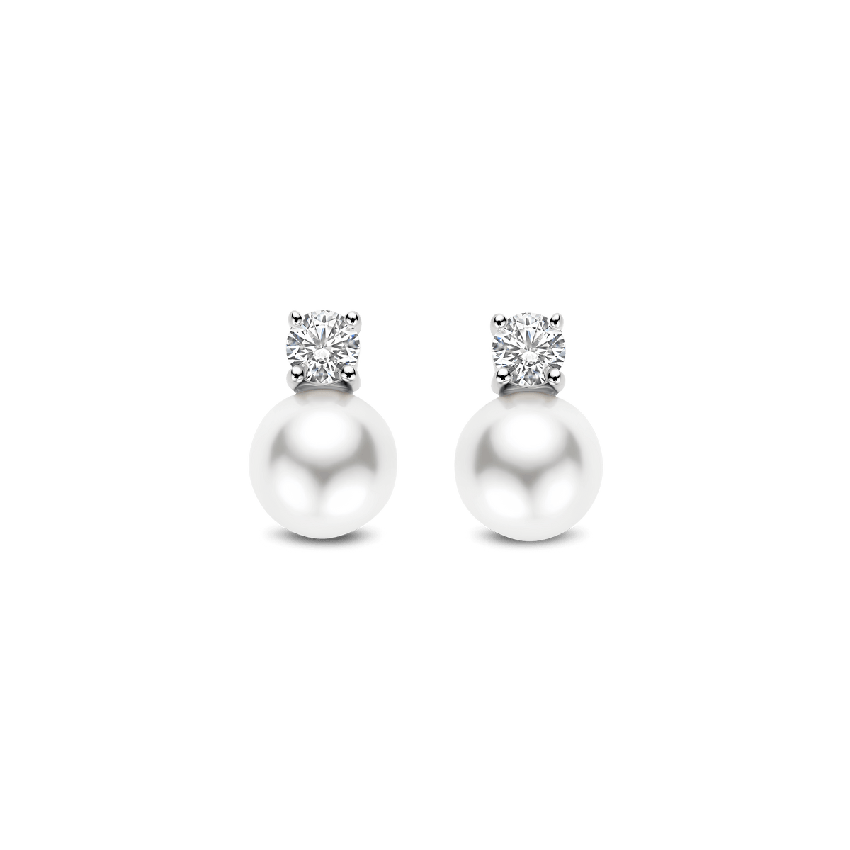 Ti Sento Milano Puces d'oreilles Perles 78060PW