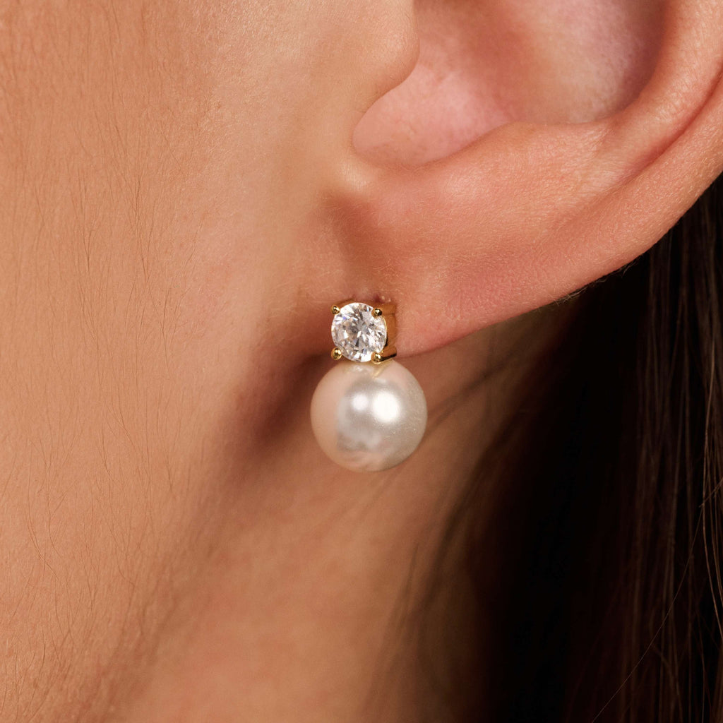 Ti Sento Milano Puces d'oreilles Perles 78060YP