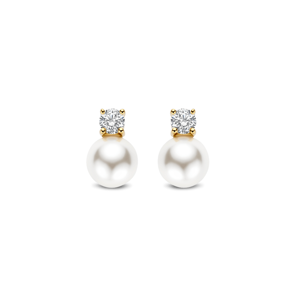 Ti Sento Milano Puces d'oreilles Perles 78060YP
