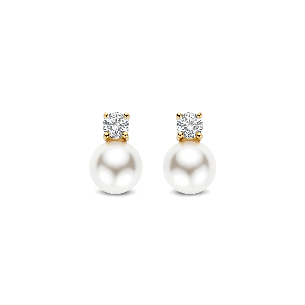 Ti Sento Milano Puces d'oreilles Perles 78060YP