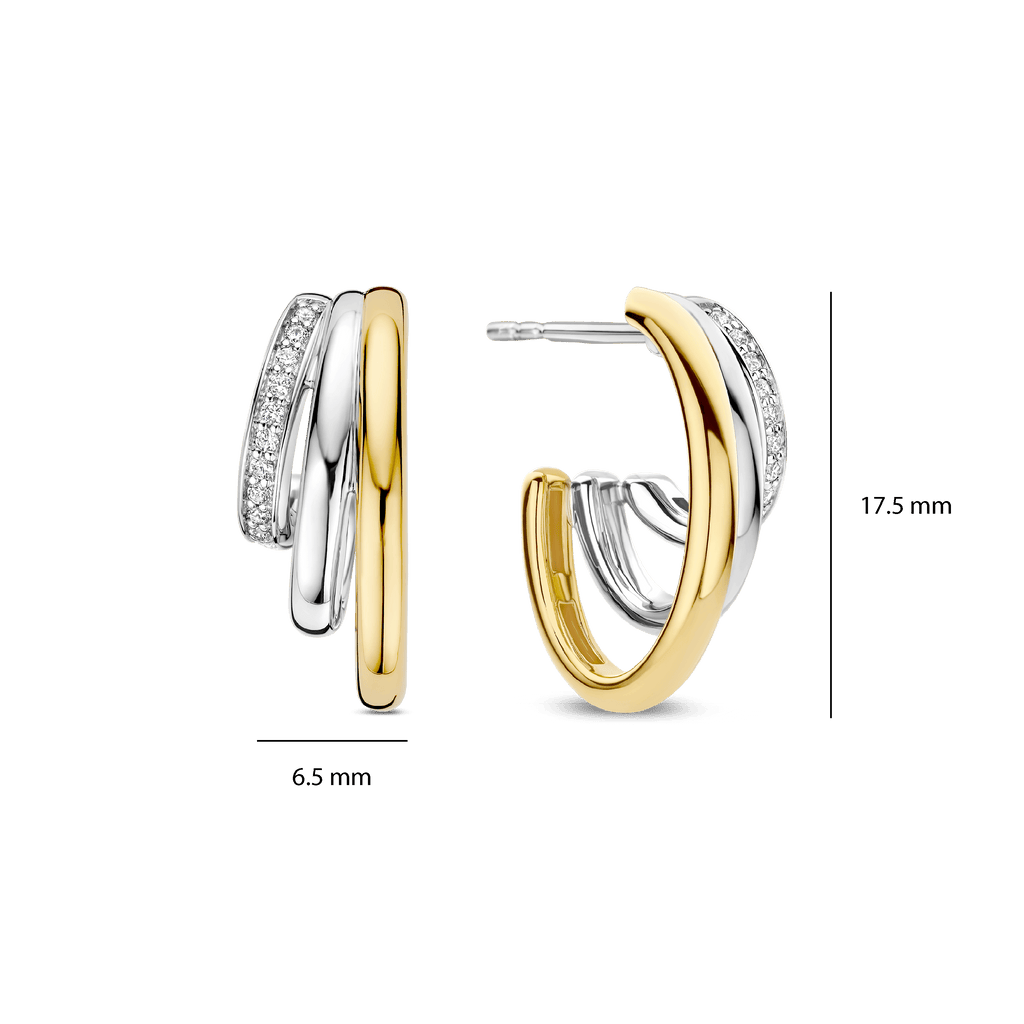 Ti Sento Milano Boucles d'oreilles pendantes Classics 78068ZY