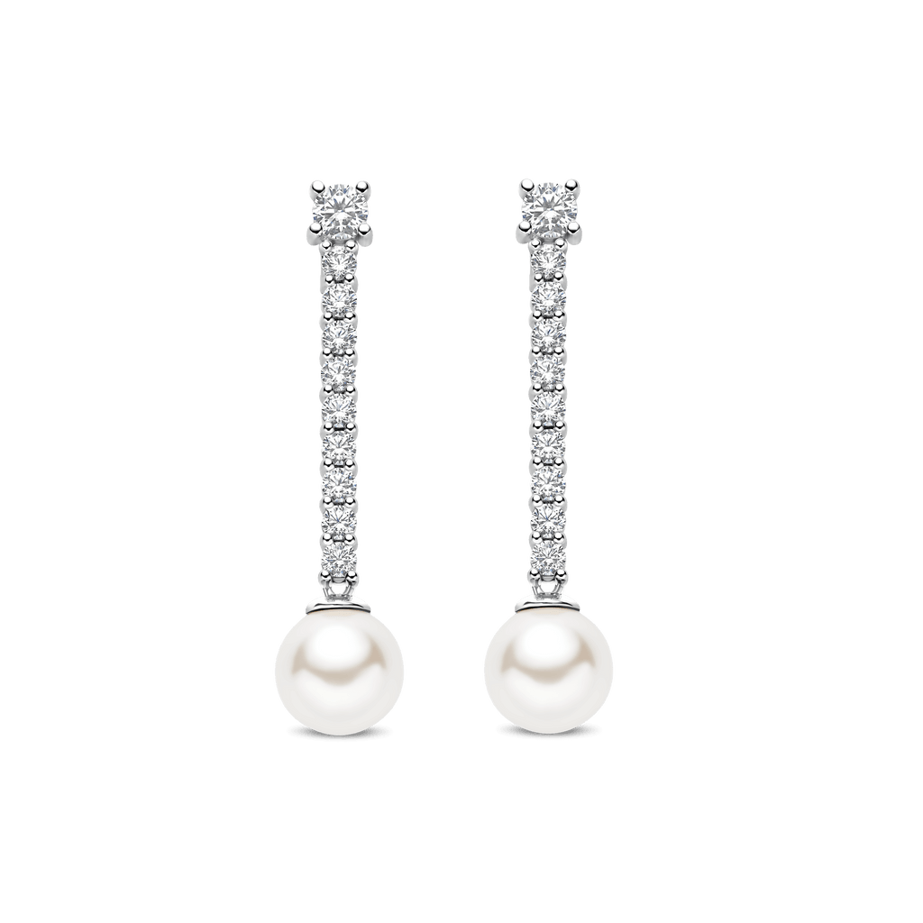 Ti Sento Milano Boucles d'oreilles pendantes Perles 78070PW