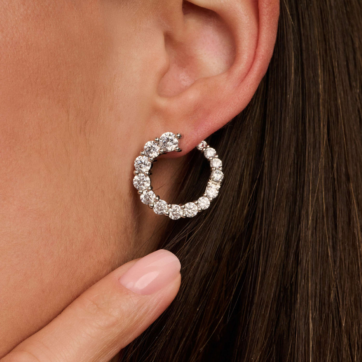 Ti Sento Milano Boucles d'oreilles pendantes Classics 78071ZI