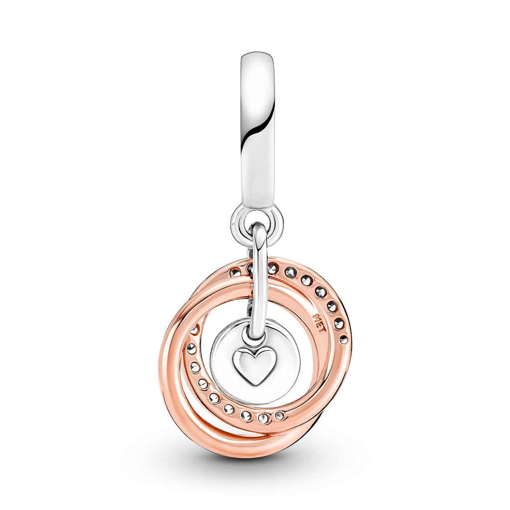 Pandora Moments Charm Pendant Cercles Ma Famille Pour Toujours 780797C01