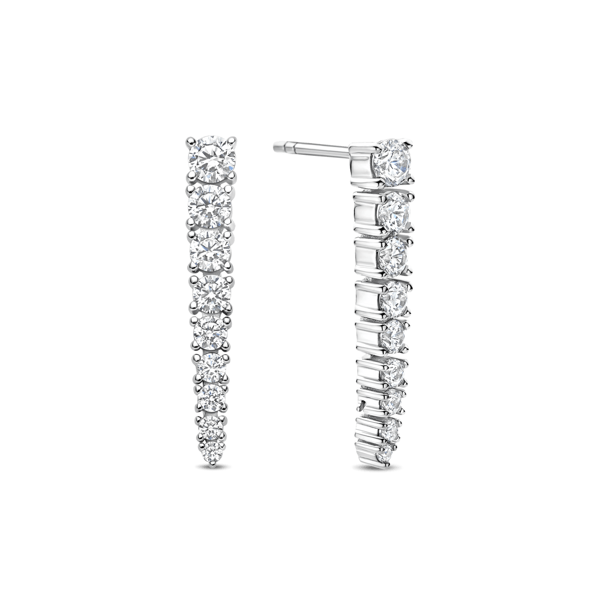 Ti Sento Milano Boucles d'oreilles pendantes Classics 78080ZI