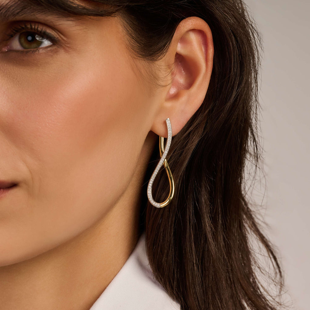 Ti Sento Milano Boucles d'oreilles pendantes Pebble 78086ZY