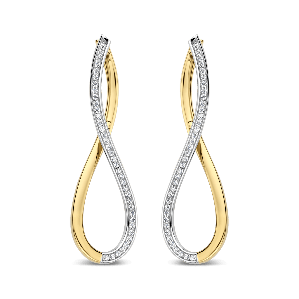 Ti Sento Milano Boucles d'oreilles pendantes Pebble 78086ZY