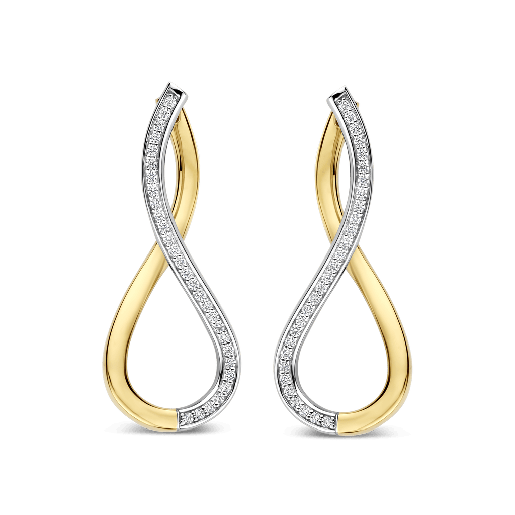 Ti Sento Milano Boucles d'oreilles pendantes Pebble 78087ZY