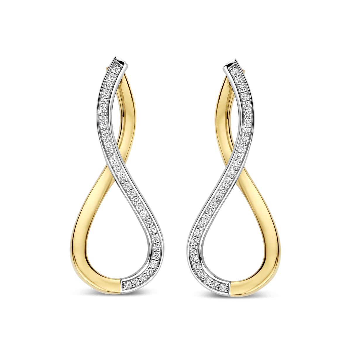 Ti Sento Milano Boucles d'oreilles pendantes Pebble 78087ZY