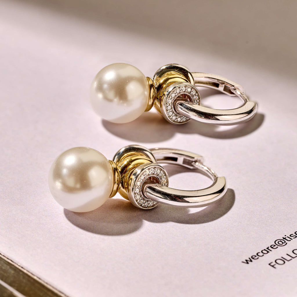 Ti Sento Milano Boucles d'oreilles Perles 78094YP