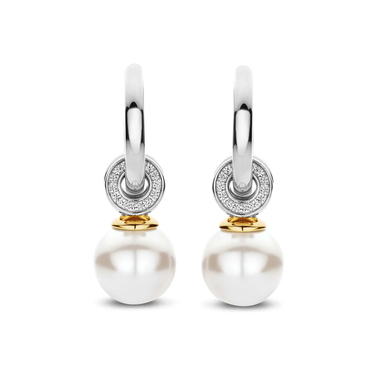 Ti Sento Milano Boucles d'oreilles Perles 78094YP