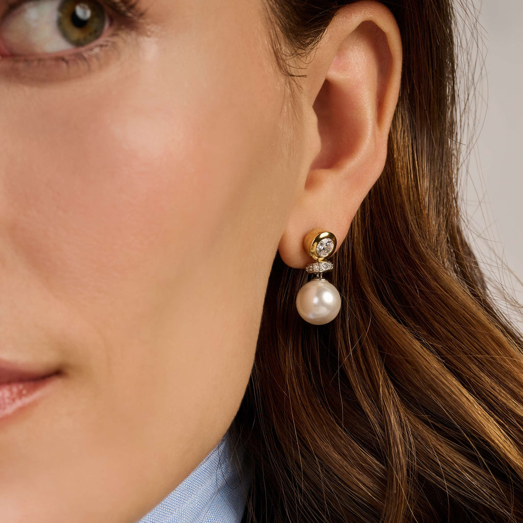 Ti Sento Milano Boucles d'oreilles Perles 78095YP