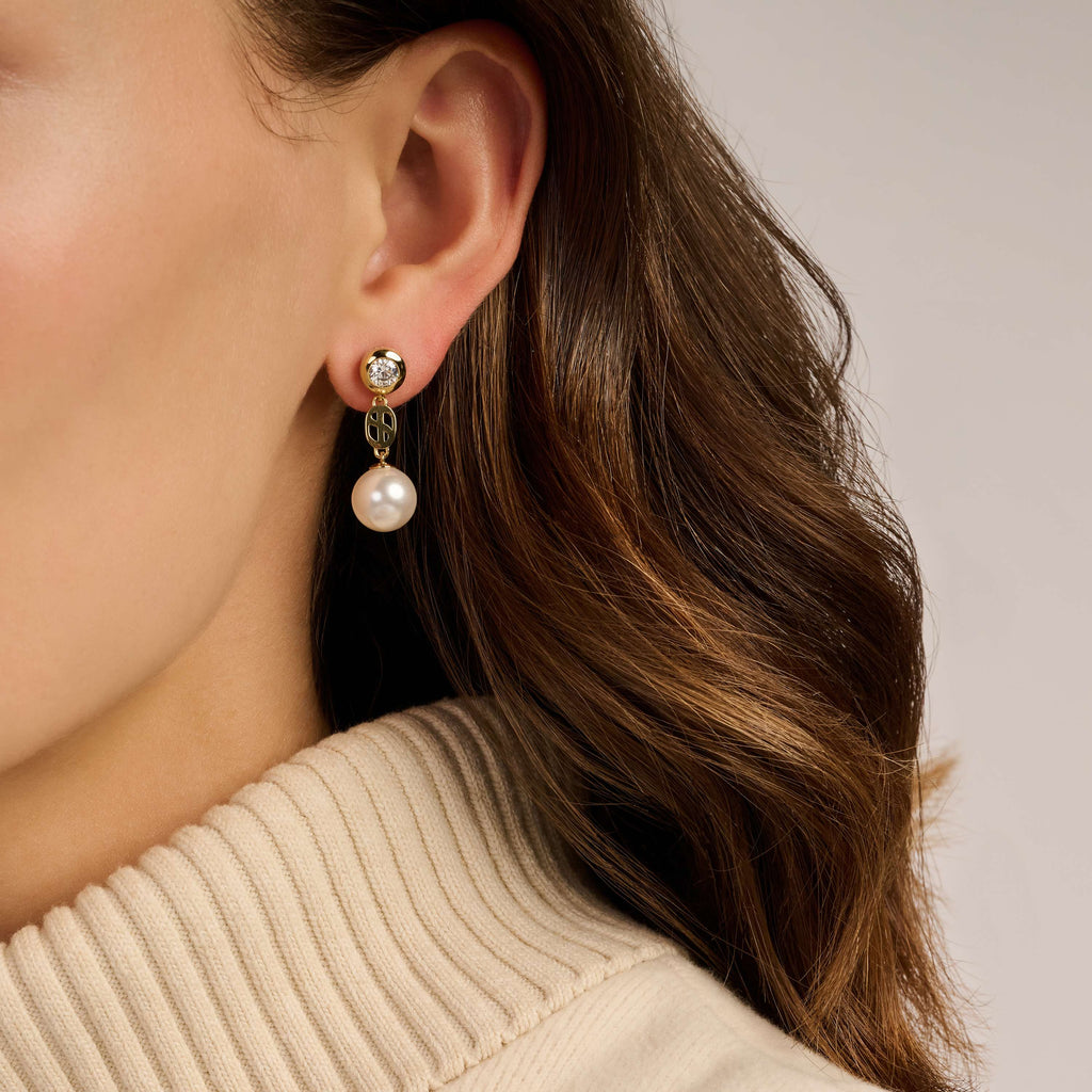 Ti Sento Milano Boucles d'oreilles Perles 78096YP