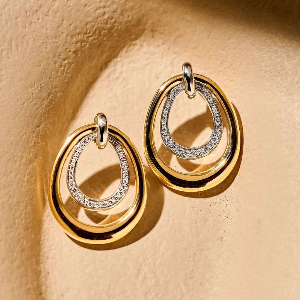 Ti Sento Milano Boucles d'oreilles pendantes Pebble 78097ZY