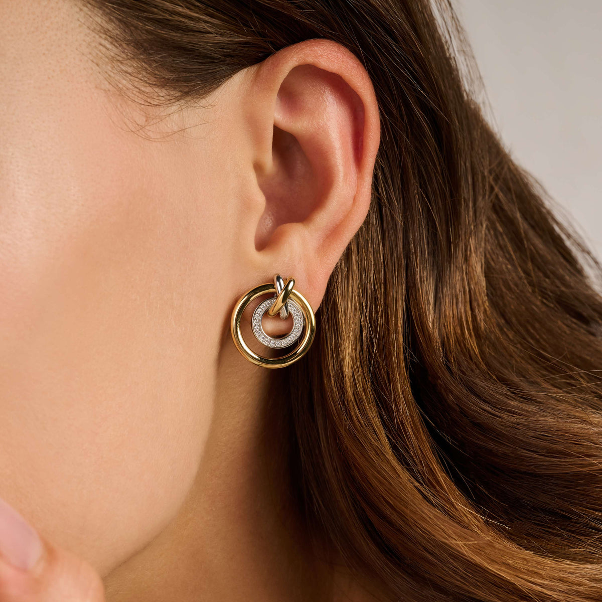 Ti Sento Milano Puces d'oreilles Cercles 78098ZY