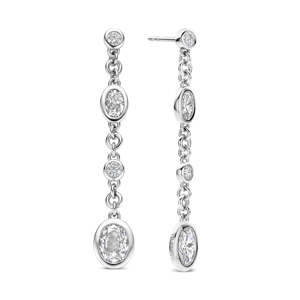 Ti Sento Milano Boucles d'oreilles pendantes Vintage 78104ZI