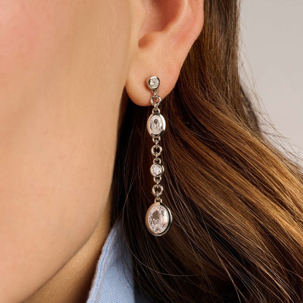 Ti Sento Milano Boucles d'oreilles pendantes Vintage 78104ZI