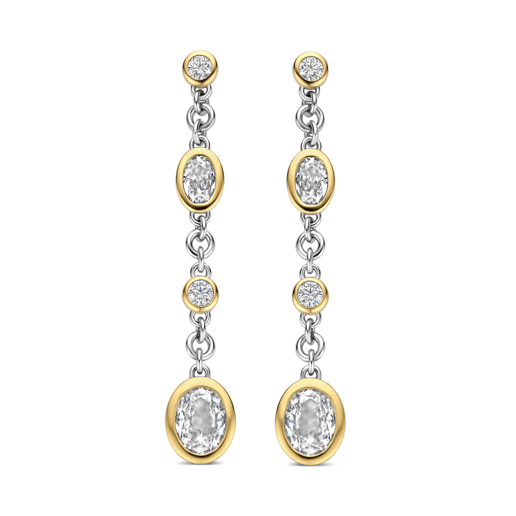 Ti Sento Milano Boucles d'oreilles pendantes Vintage 78104ZY