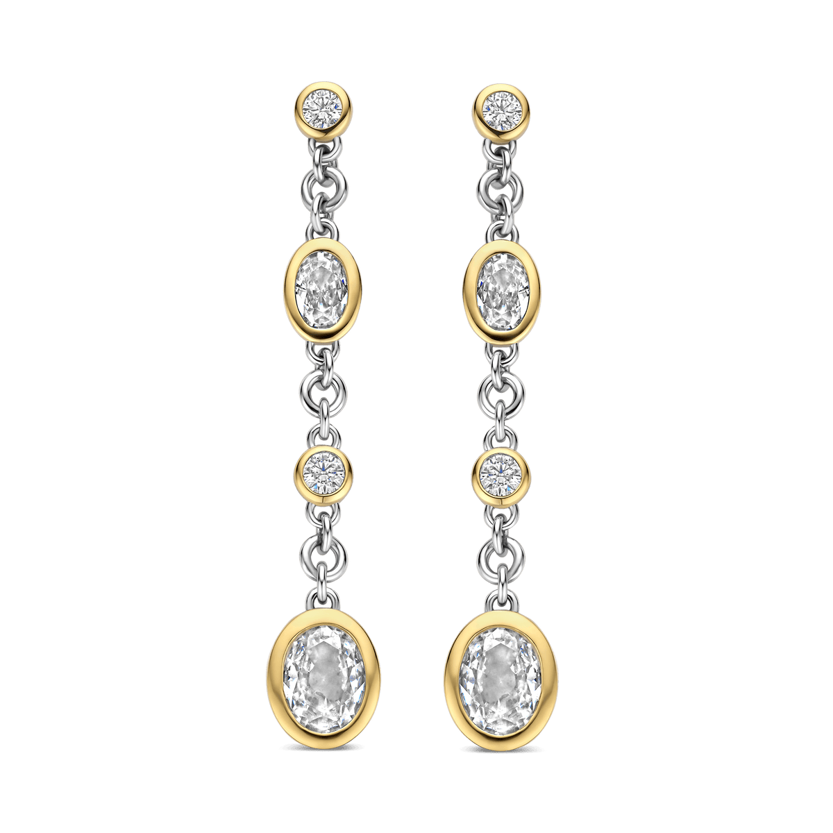 Ti Sento Milano Boucles d'oreilles pendantes Vintage 78104ZY