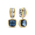 Ti Sento Milano Boucles d'oreilles pendantes Coussin et rectangle 78117DB