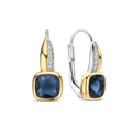 Ti Sento Milano Boucles d'oreilles pendantes Coussin et rectangle 78118DB