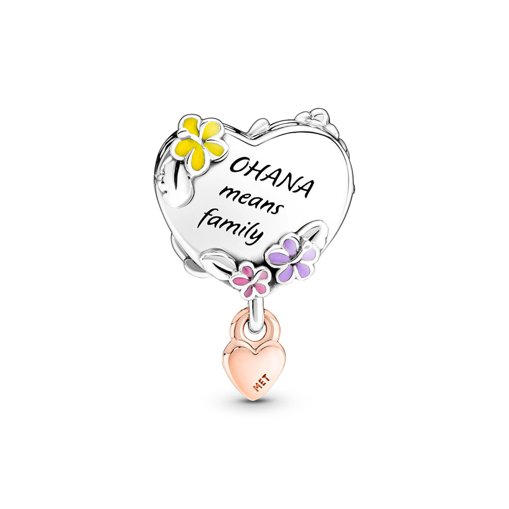 Pandora Disney Charm Ohana Lilo & Stitch de 781682C01
