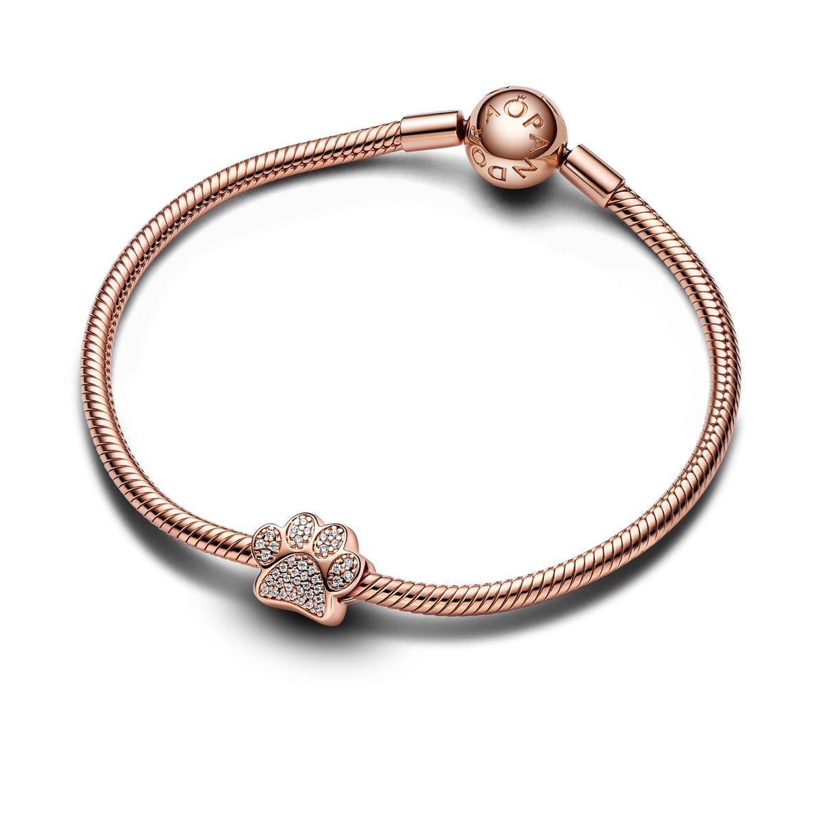 Pandora Moments Charm Empreinte de Patte Scintillant 781714C01