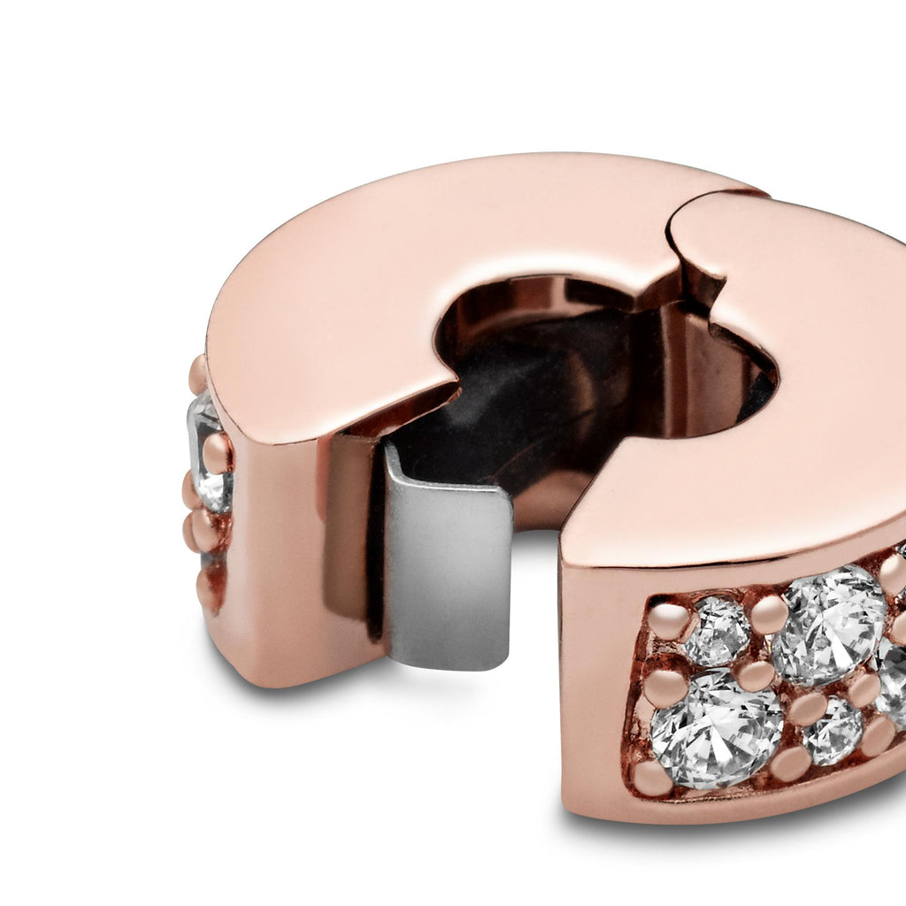 Pandora Moments Charm Clip Pavé Transparent 781817CZ