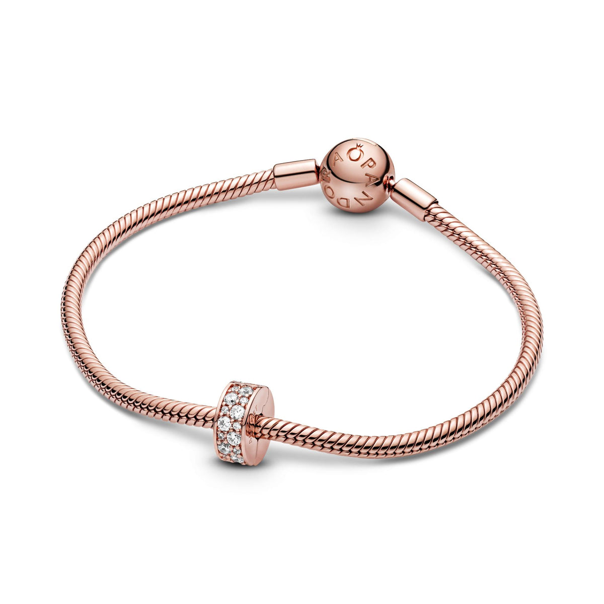 Pandora Moments Charm Clip Pavé Transparent 781817CZ