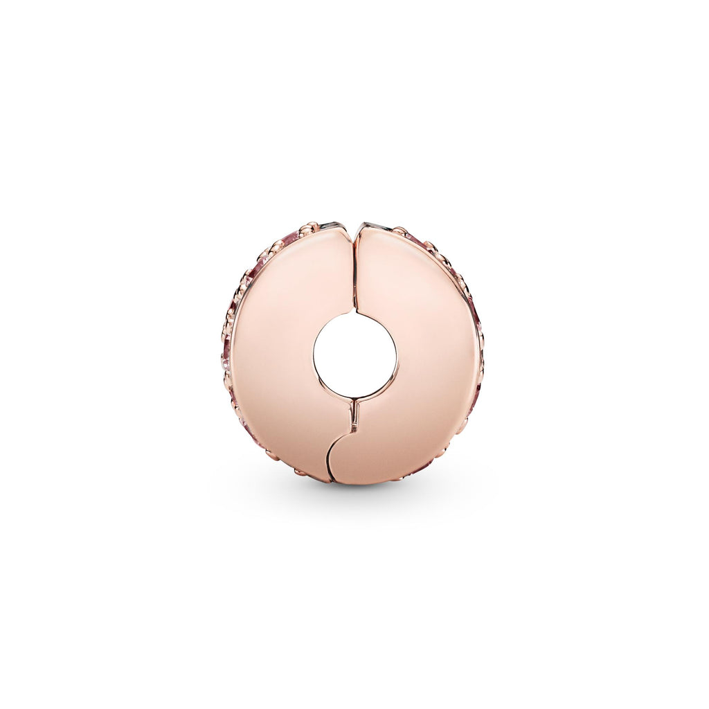 Pandora Moments Charm Clip Pavé Rose 781817PCZ