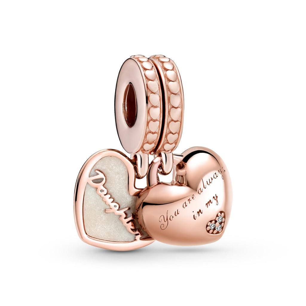 Pandora Moments Charm Pendant Séparable Tu es toujours dans mon cœur 782072EN23