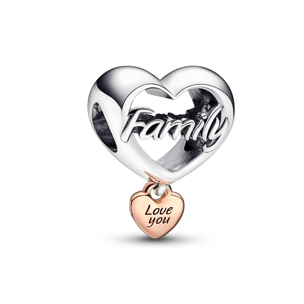 Pandora Moments Charm Cœur de Famille Love You 782326C00