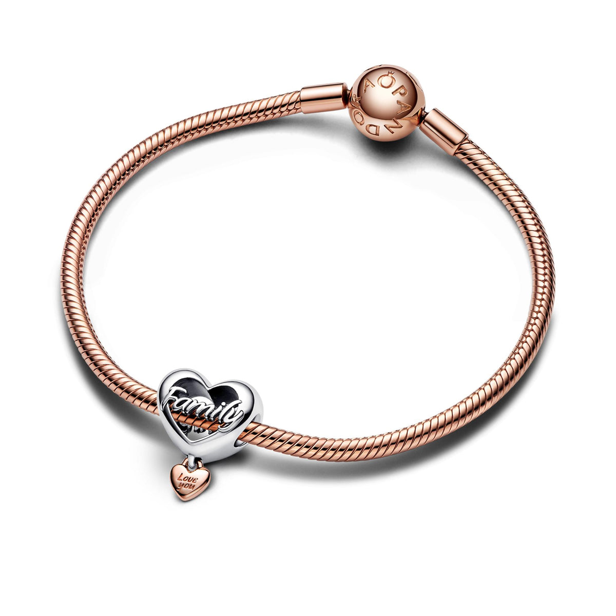 Pandora Moments Charm Cœur de Famille Love You 782326C00