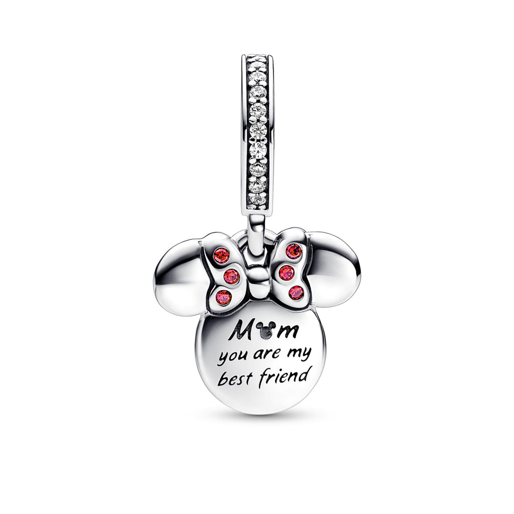 Pandora Disney Charm Pendant Double Disney Silhouette de Minnie 782615C01