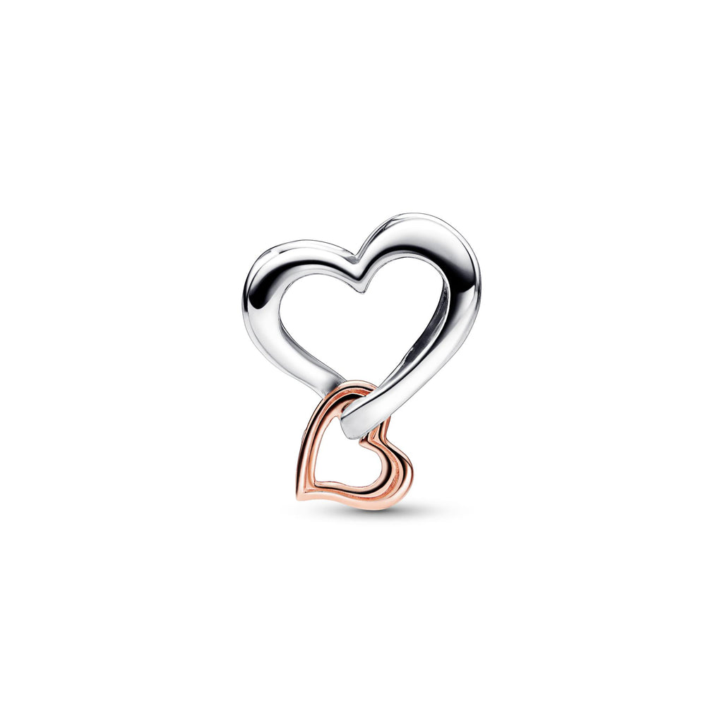Pandora Moments Charm Cœur Infini Ajouré Bicolore 782642C00