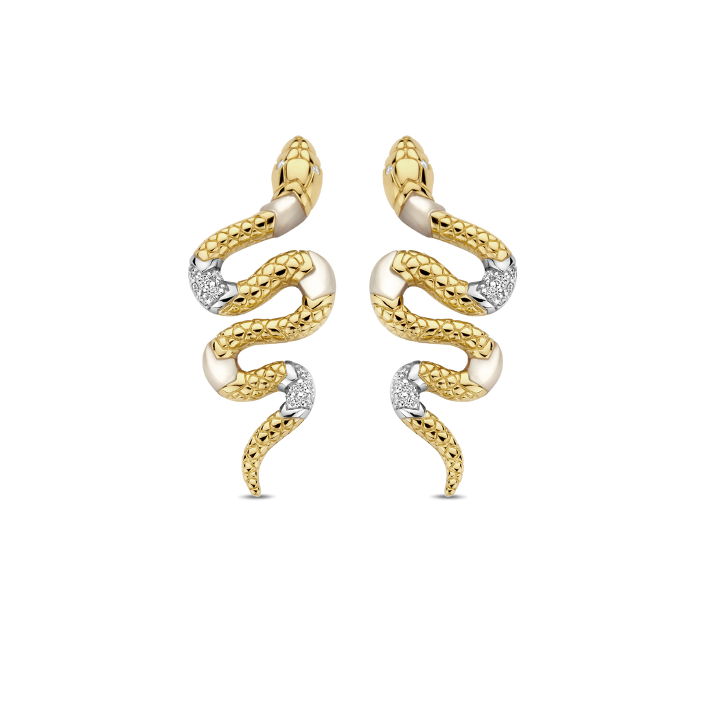 Ti Sento Milano Puces d'oreilles Serpent 7827MW