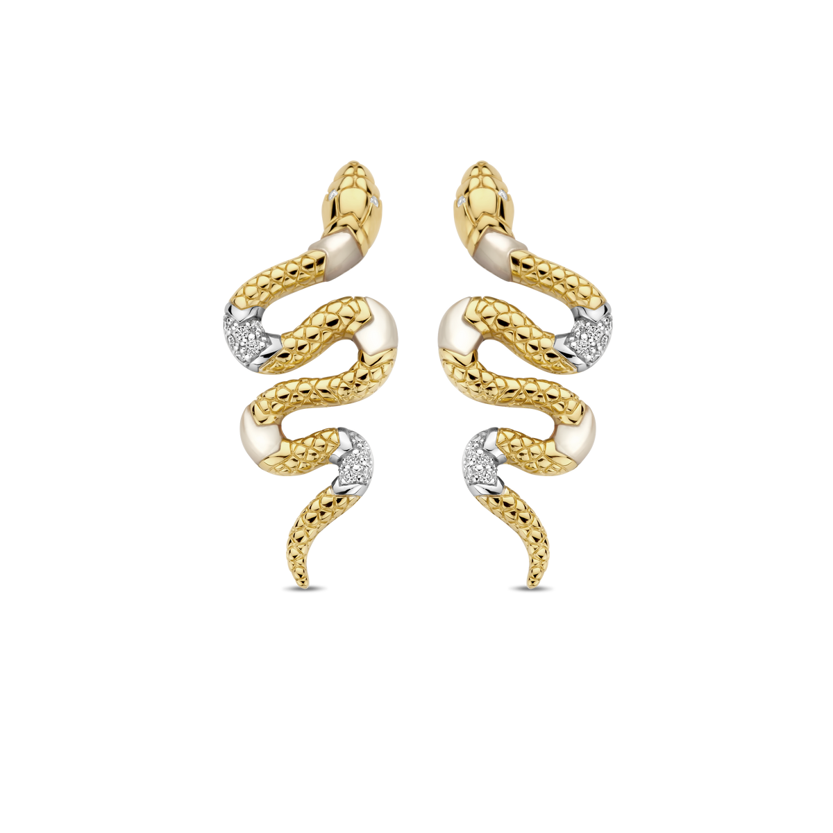 Ti Sento Milano Puces d'oreilles Serpent 7827MW